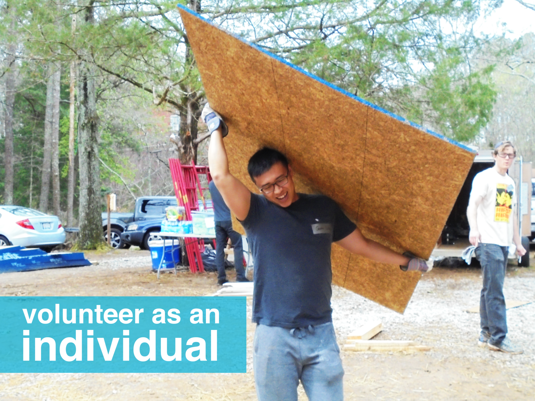 volunteer as an individual