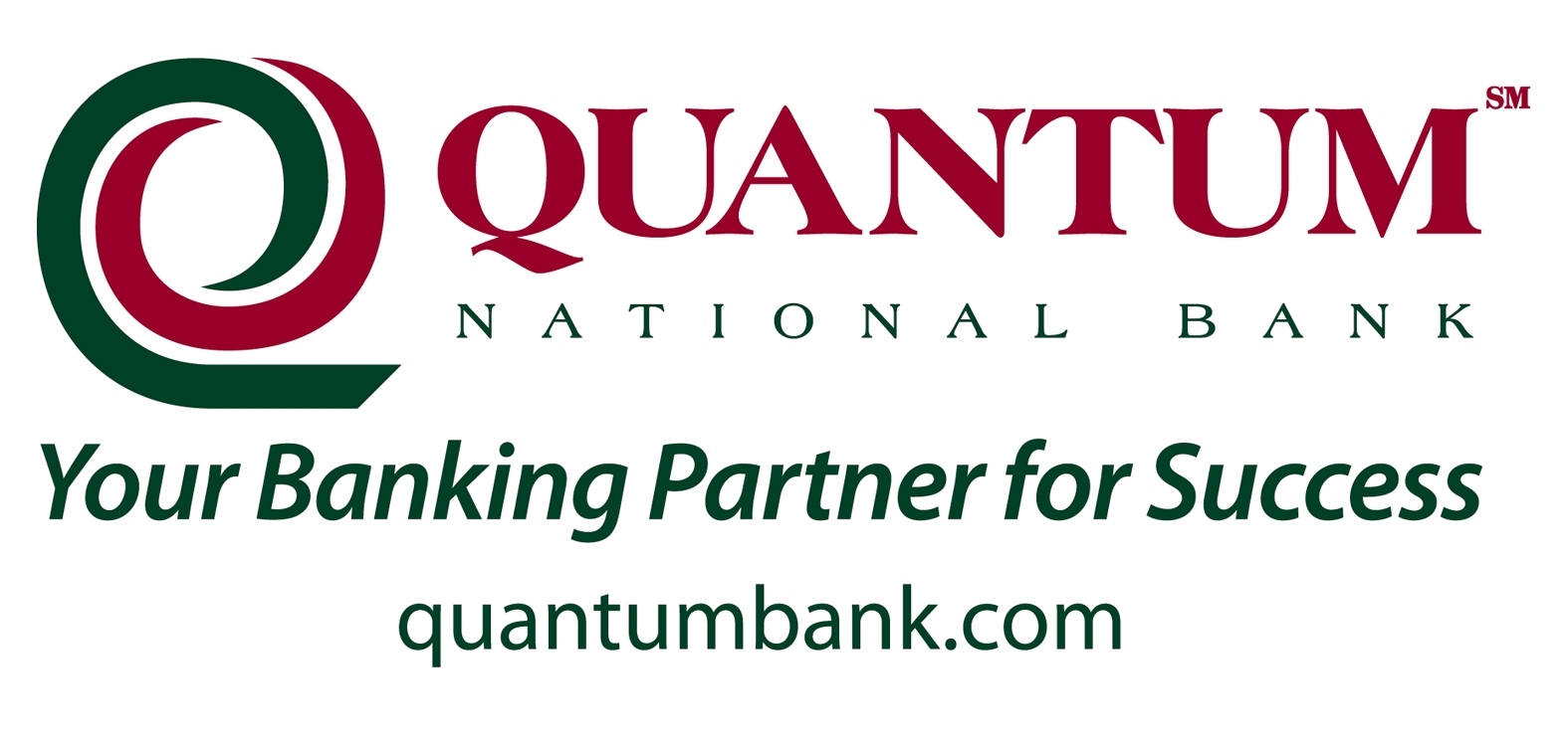 Quantum logo with slogan